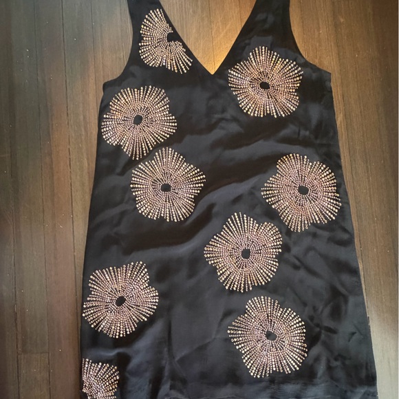 Trina Turk black Glitterati Studded Dress, size 10 - Picture 5 of 7